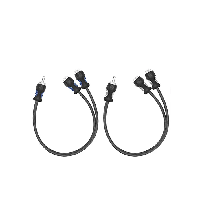 RECOIL 32-202 Echo Series OFC RCA Phono Y-Adaptor Lead 1 Male to 2 Female (PAIR)