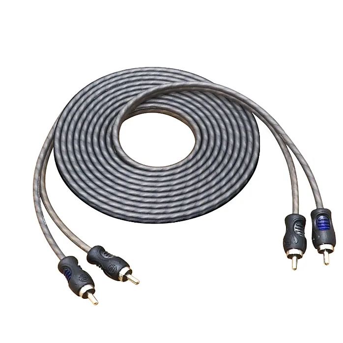 Recoil Echo Series Premium Twisted Pair RCA Phono Audio Cable 3.6m (12ft)
