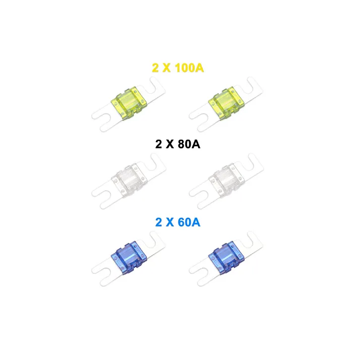RECOIL 33-004 (MINI ANL) 2-Way Inline Fuse Holder (4-8 AWG)
