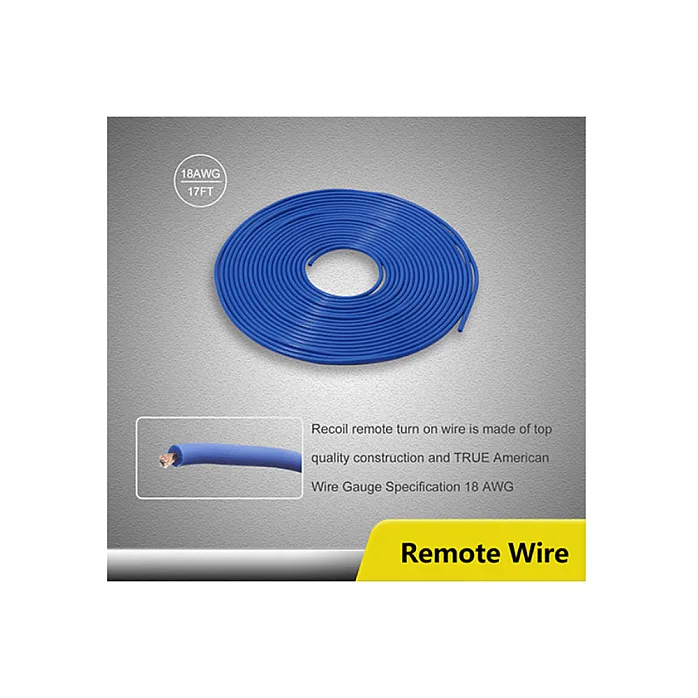 RECOIL 33-204-P True 4 AWG/ Guage (20mm2) CCA Power Installation Amplifier Wiring Kit