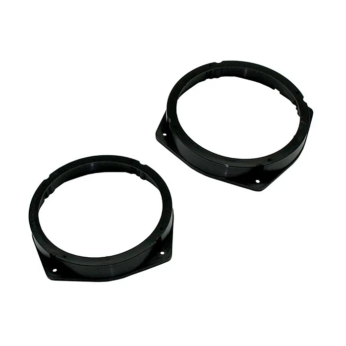 InCarTec 40-0013-165 Fiat 165mm Front Or Rear Door Speaker Adapter Rings/Panels