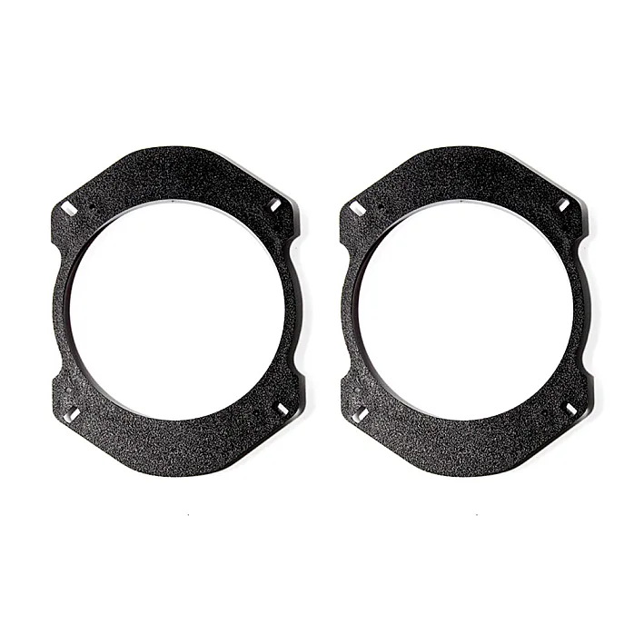 InCarTec 40-0023-130 Alfa Romeo 130mm Rear Door Speaker Adapter Rings/Panels