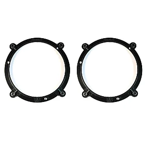 InCarTec 40-0113-130 Audi A3 130mm Front Door Speaker Adaptor Rings/Panels