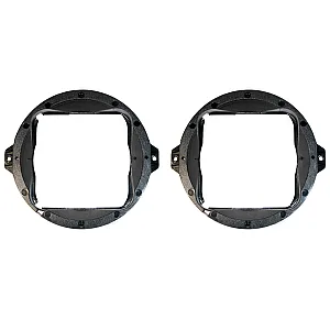 InCarTec 40-0146-165 Audi 165mm Rear Shelf Speaker Adaptor Rings/Panels