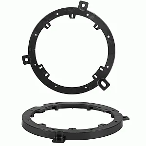 InCarTec 40-0173-165 Dodge 165mm Front or Rear Door Speaker Adaptor Rings/Panels