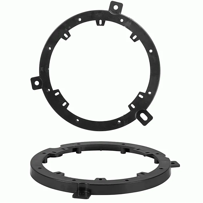 InCarTec 40-0173-165 Chrysler 165mm Front or Rear Door Speaker Adapter Rings/Panels
