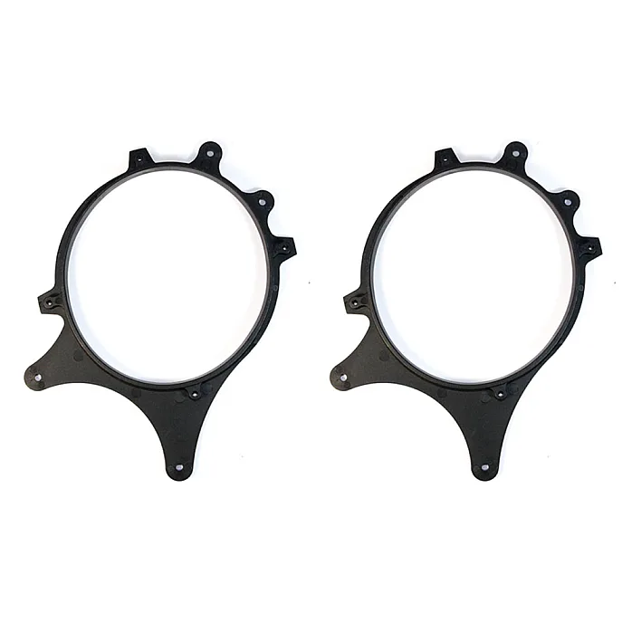 InCarTec 40-0206-130 BMW 3 Series Compact 130mm Rear Side Shelf Speaker Adapter Rings/Panels
