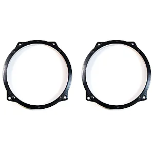 InCarTec 40-0253-165 MG 165mm Front Door Speaker Adaptor Rings/Panels