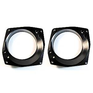 InCarTec 40-0376-130 Fiat Punto 130mm Rear Hatch Speaker Adaptor Rings/Panels