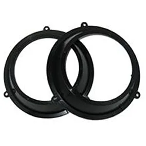 InCarTec 40-0413-165 Fiat Panda 165mm Front Door Speaker Adaptor Rings/Panels