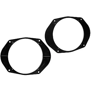 InCarTec 40-0473-165 Ford 165mm Front or Rear Door Speaker Adaptor Rings/Panels