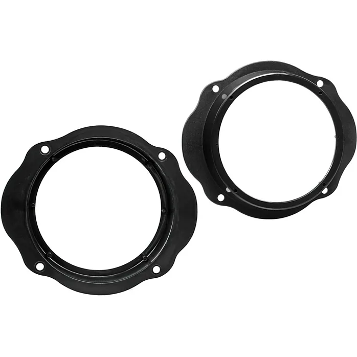 InCarTec 40-0483-165 Ford 165mm Front Door Speaker Adapter Rings/Panels