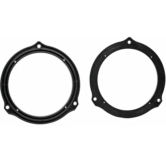InCarTec 40-0484-165 Ford 165mm Rear Door Speaker Adapter Rings/Panels