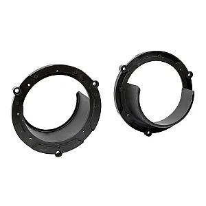 InCarTec 40-0533-130 Scion iA (2015-2016) 130mm Front or Rear Door Speaker Adapter Rings/Panels