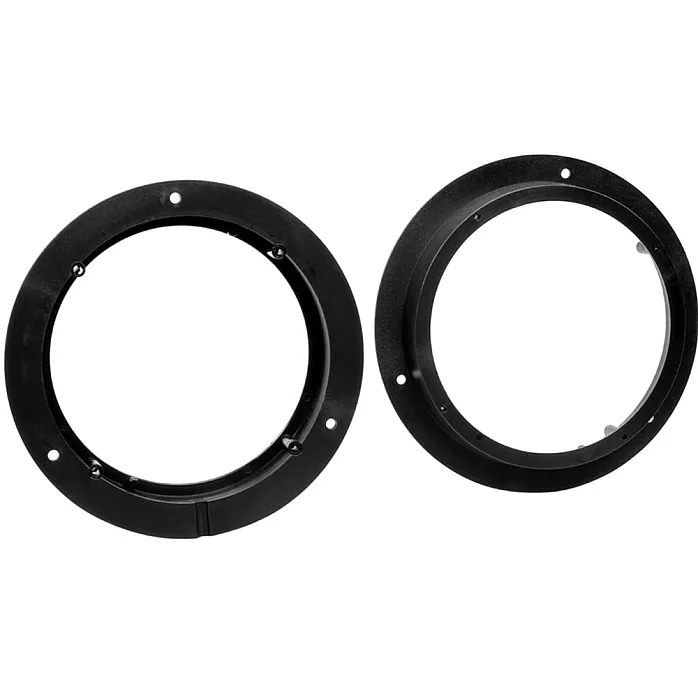 InCarTec 40-0593-165 Mercedes 165mm Front Door Speaker Adapter Rings/Panels