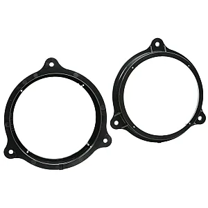 InCarTec 40-0693-165 Smart 165mm Front or Rear Door Speaker Adaptor Rings/Panels
