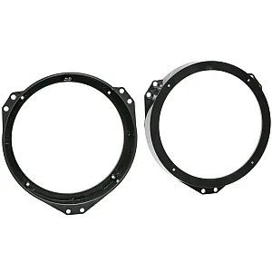 InCarTec 40-0703-165 Holden 165mm Front or Rear Door Speaker Adaptor Rings/Panels