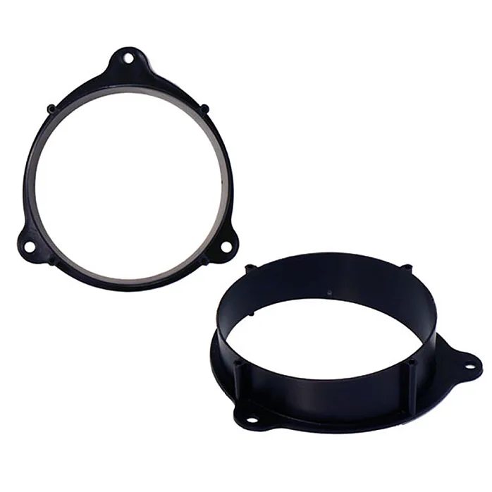 InCarTec 40-0833-165 Renault 165mm Front Door Speaker Adapter Rings/Panels