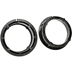 InCarTec 40-0863-165 VW 165mm Front or Rear Doors Speaker Adaptor Rings/Panels