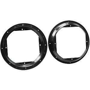 InCarTec 40-0863-200 Volkswagen 200mm Front or Rear Door Speaker Adaptor Rings/Panels