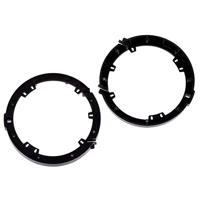 InCarTec 40-0943-165 Acura 165mm Front Door Speaker Adapter Rings/Panels