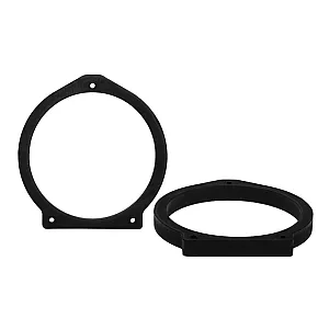 InCarTec 40-0943W-165 Acura 165mm Front or Rear Door Speaker Adaptor Panels