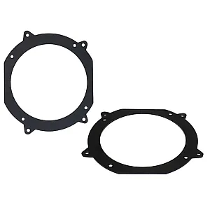 InCarTec 40-1065-130 Volvo 130mm Speaker Adaptor Rings/Panels
