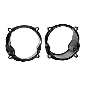 InCarTec 40-1083-130 Volvo S40, V40 130mm Front Door Speaker Adaptor Rings/Panels