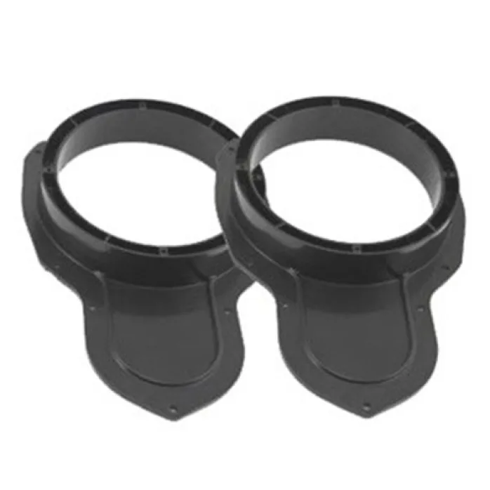 InCarTec 40-1173-165 Volkswagen 165mm Front Door Speaker Adapter Rings/Panels