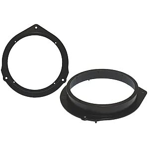 InCarTec 40-1263-165 Mercedes 165mm Front or Rear Door Speaker Adaptor Rings/Panels
