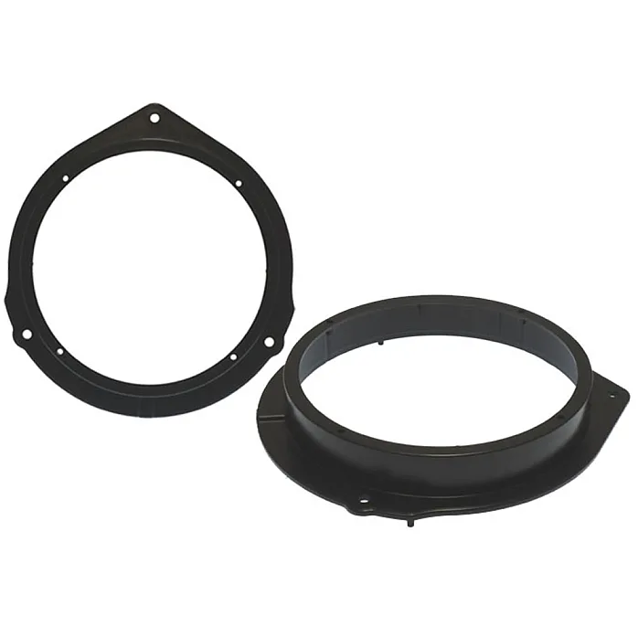 InCarTec 40-1263-165 Mercedes 165mm Front or Rear Door Speaker Adapter Rings/Panels
