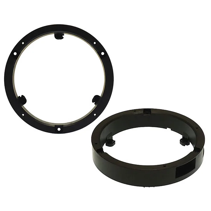 InCarTec 40-1283-165 Mitsubishi 165mm Front or Rear Door Speaker Adapter Rings/Panels