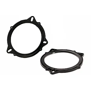 InCarTec 40-1360-100 Mini Front or Rear Door 100mm Speaker Adaptor Rings/Panel