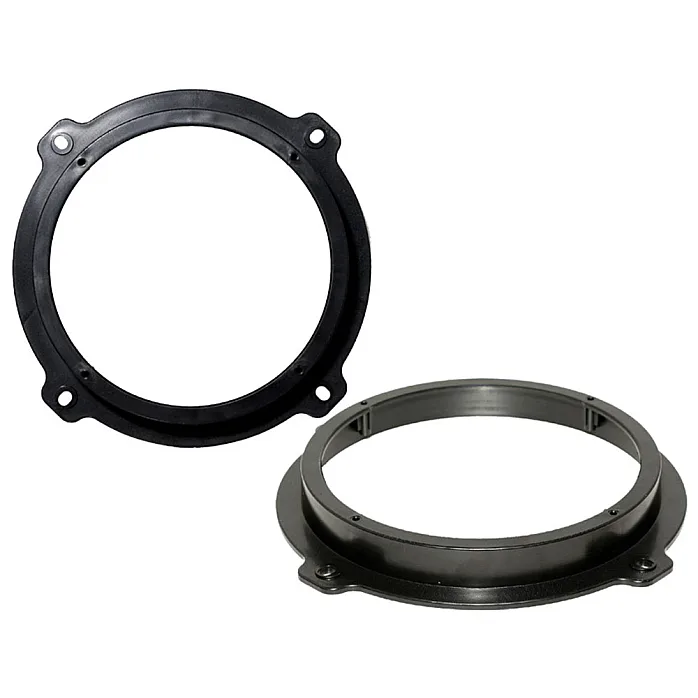 InCarTec 40-1393-165 Hyundai 165mm Front Door Speaker Adapter Spacer Rings