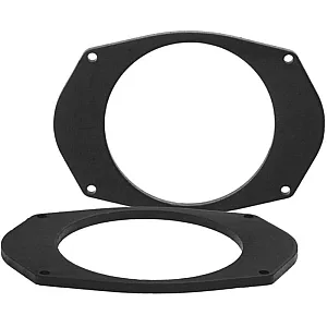 InCarTec 40-1413W-165 Jeep Grand Cherokee 165mm Speaker Adaptor Rings