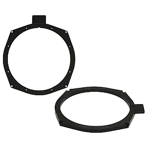 InCarTec 40-1543-200 BMW 200mm Under Seat Speaker Adaptor Rings