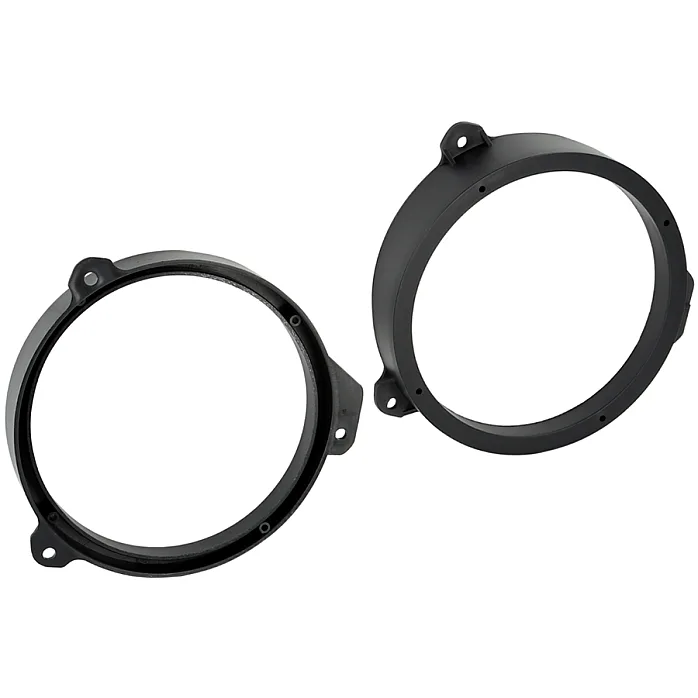 InCarTec 40-1553-165 Subaru 165mm Front Door Speaker Adapter Rings/Panels