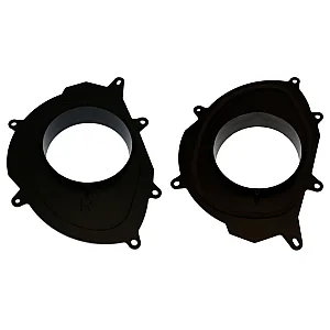 InCarTec 40-1653-165 Renault 165mm Front Door Car Speaker Adaptor Panels