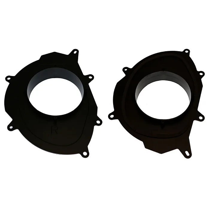 InCarTec 40-1653-165 Renault 165mm Front Door Car Speaker Adapter Panels
