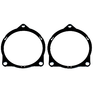 InCarTec 40-1683-100 Volvo 100mm Front Door Car Speaker Adaptor Panels