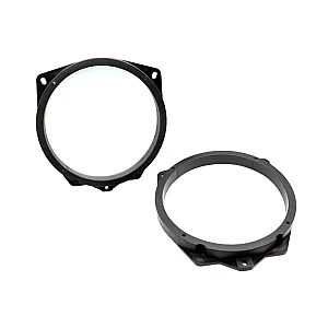 InCarTec 40-1733-165 MG 165mm Front Door Speaker Adaptor Rings Panels