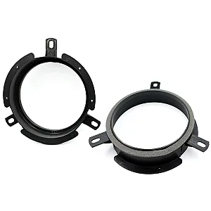 InCarTec 40-1750-165 Volvo 165mm Speaker Adaptor Rings/Panels