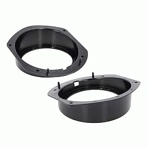 InCarTec 40-1803-130 Tesla 13cm / 5.25" Front or Rear Door Speaker Adaptor Rings/Panels