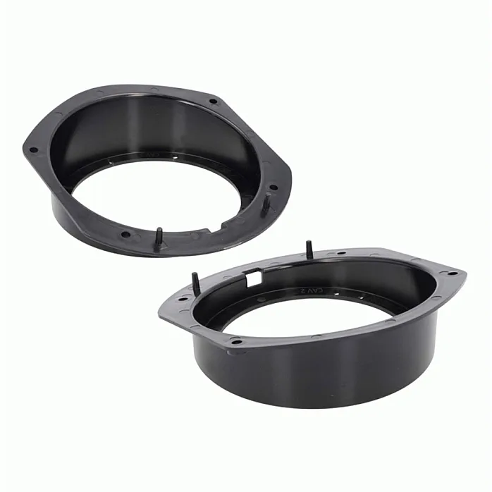 InCarTec 40-1803-130 Tesla 13cm / 5.25" Front or Rear Door Speaker Adaptor Rings/Panels