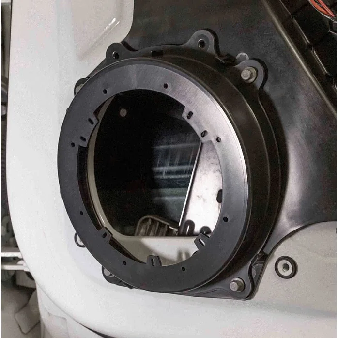 InCarTec 40-1833-165 Tesla 165mm Front or Rear Door Speaker Adapter Rings/Panels