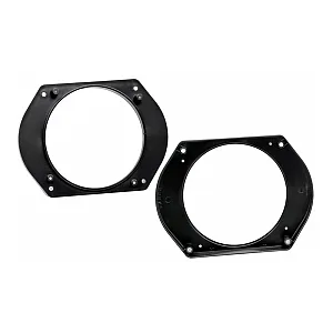 Lancia Ypsilon 130mm Front Door Speaker Adaptor Rings / Panels