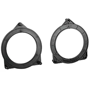 InCarTec 40-1883-100 Mercedes 87mm Front or Rear Door Speaker Adaptor Rings/Panels