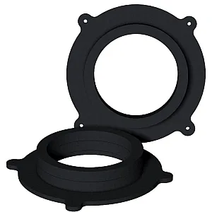 InCarTec 40-1893W-165 Mazda 165mm Front Door Speaker Adaptor Rings/Panels