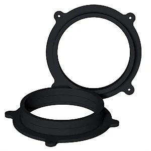 InCarTec 40-1893W-200 Mazda 6 200mm Front Door Speaker Adaptor Rings/Panels
