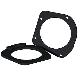 InCarTec 40-1933W-130 BMW 3 Series Rear Quarter 130mm Speaker Adaptor Panels